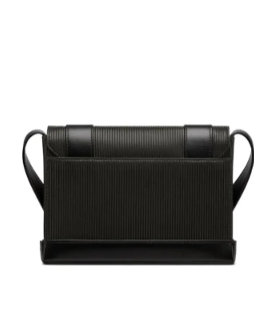 Logo Embossed Shoulder Bag