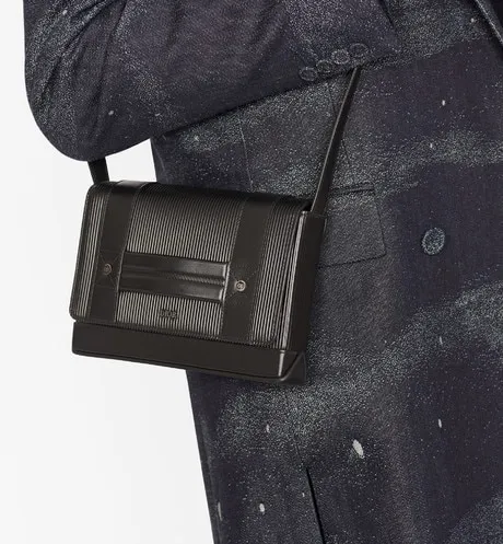 Logo Embossed Shoulder Bag