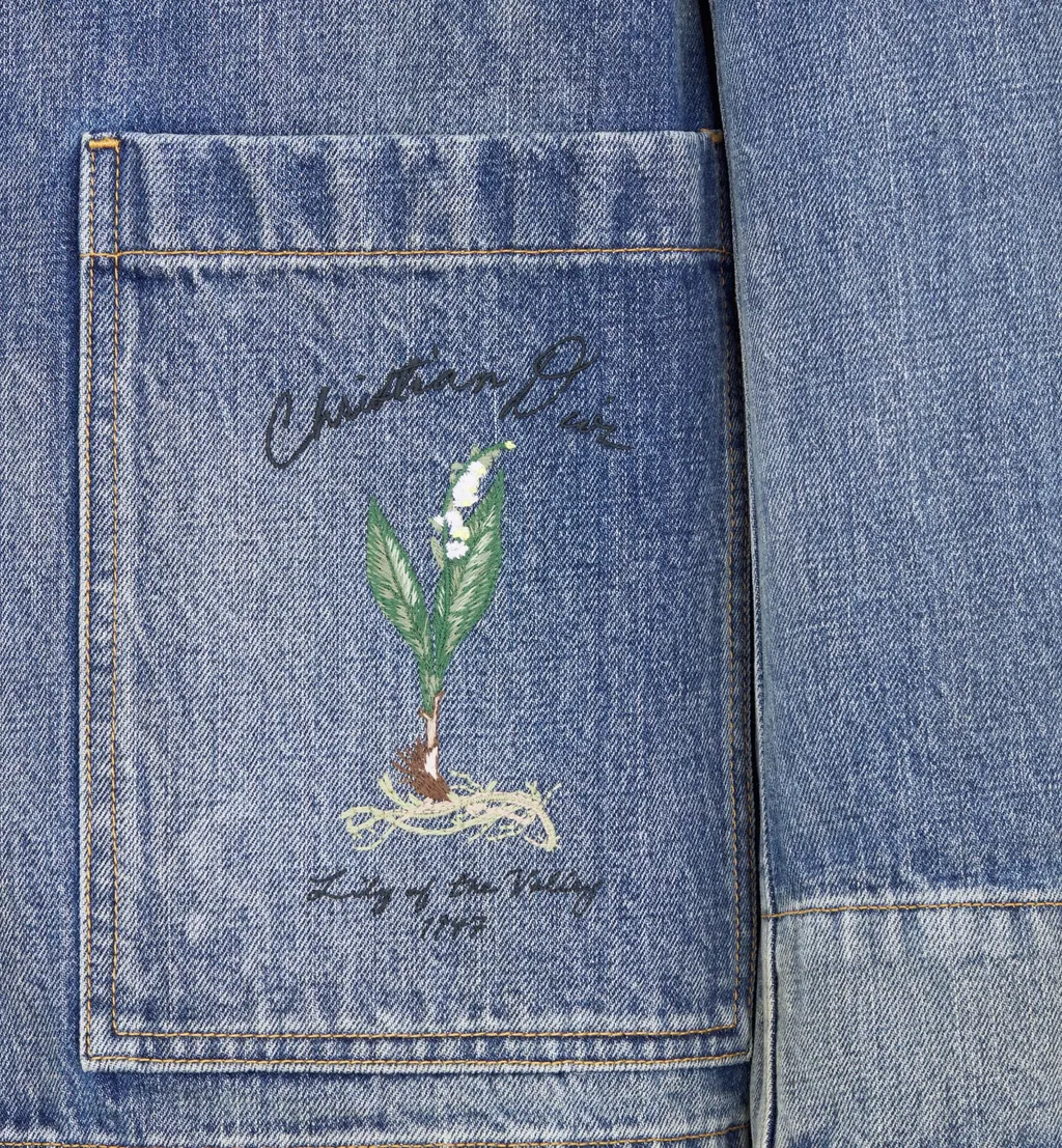 Collared Button-Up Denim Jacket