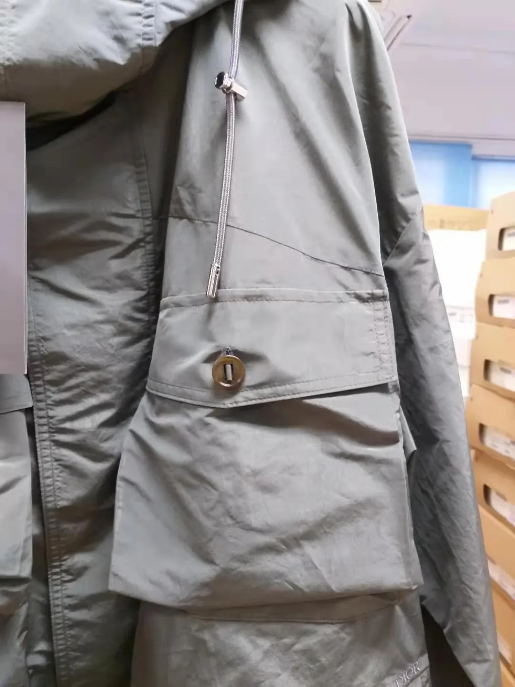 Hooded Long-Sleeved Casual Jacket