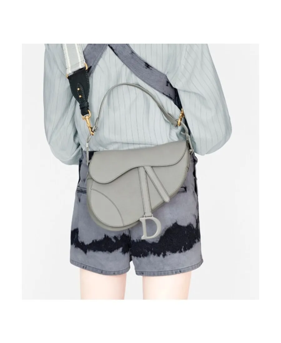 Matte Saddle Shoulder Bag