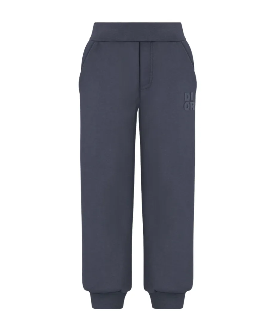 Baby Dior Logo Detailed Straight Leg Trousers