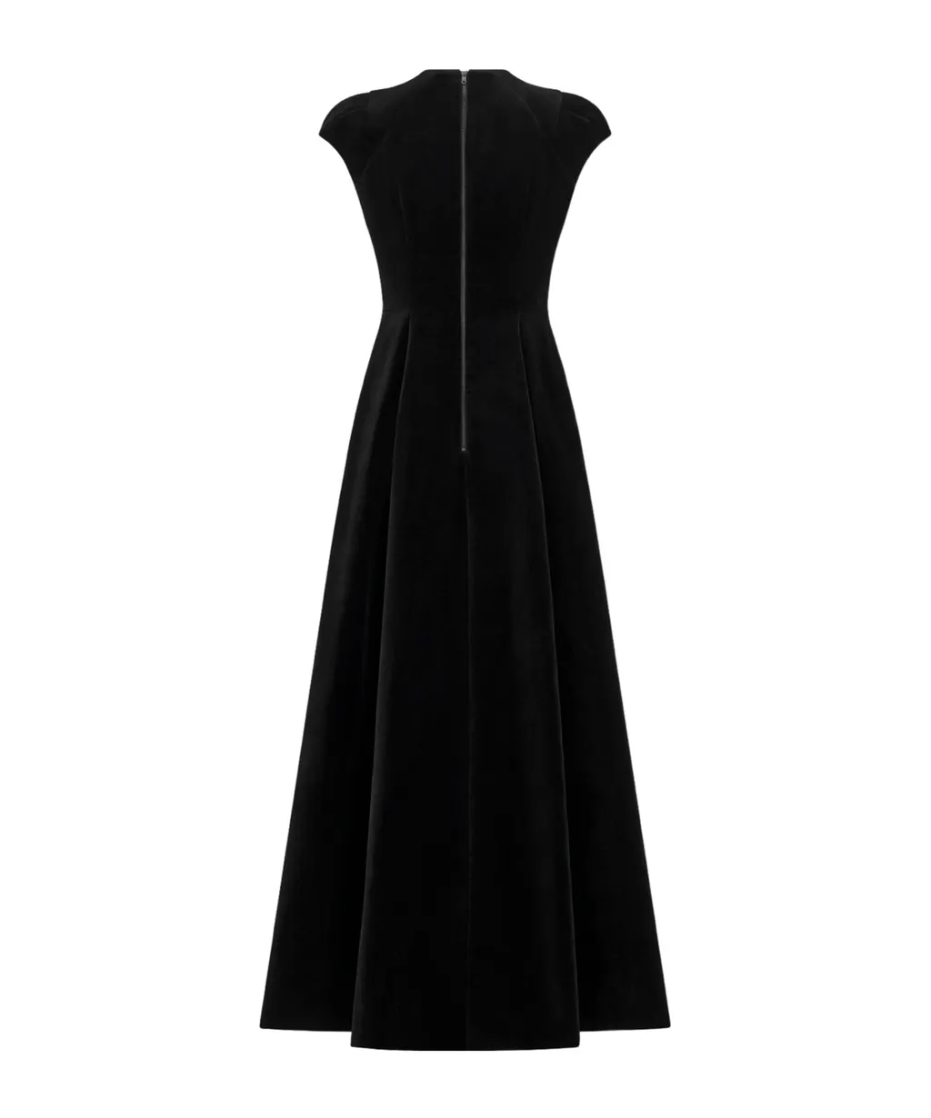 Christian Dior Crewneck Short-Sleeved Dress