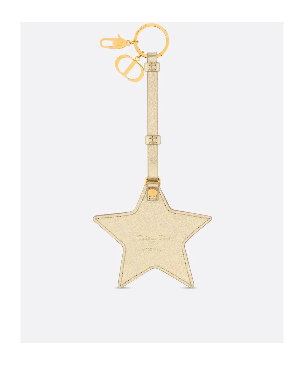 Star Key Ring With Mirror