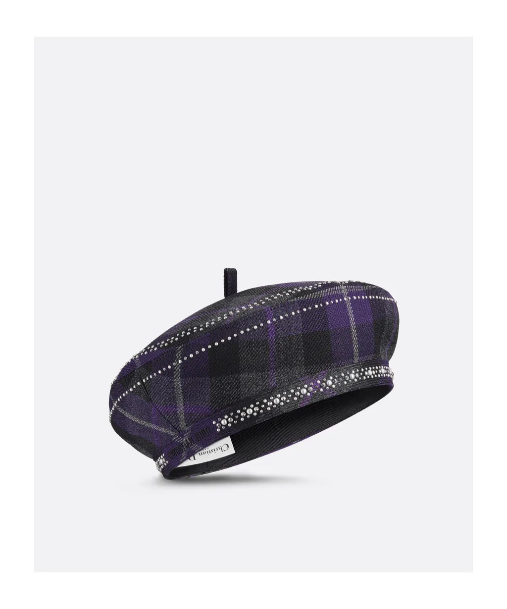 Arty Checkdior Beret N