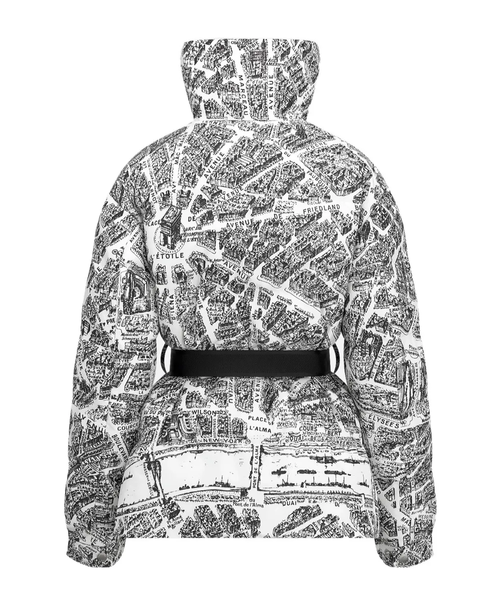 Alps Belted Puffer Jacket
