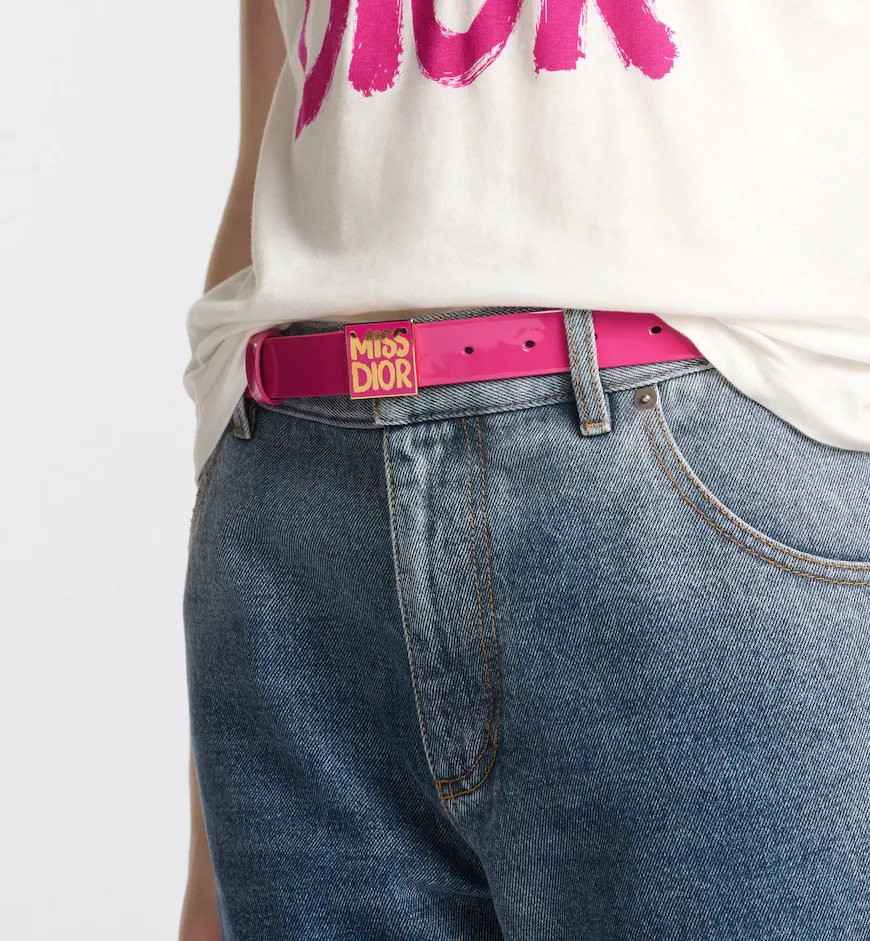 Miss Dior Graffiti Belt