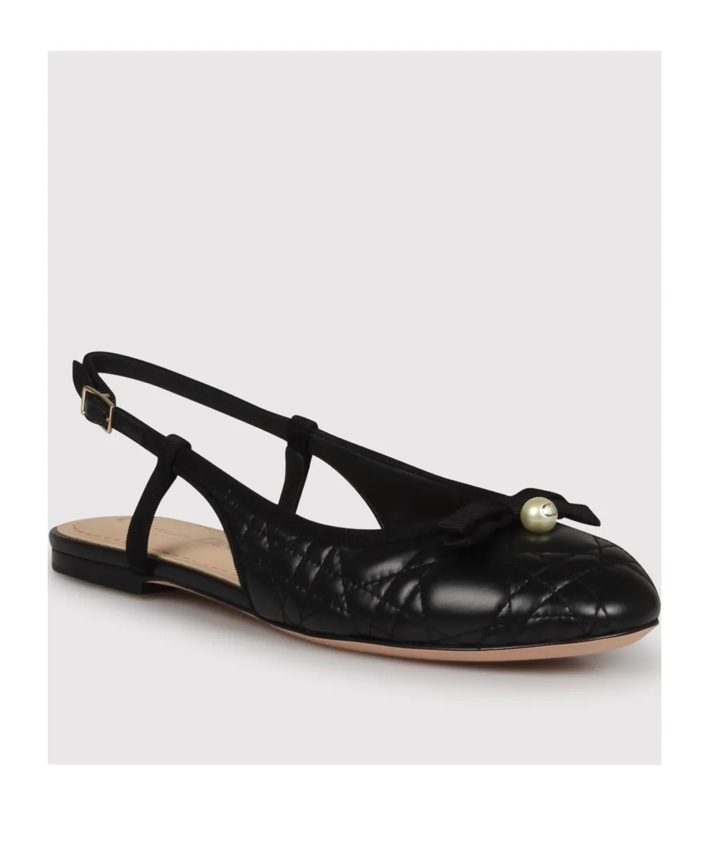 Half-Heeled Flat Sandals