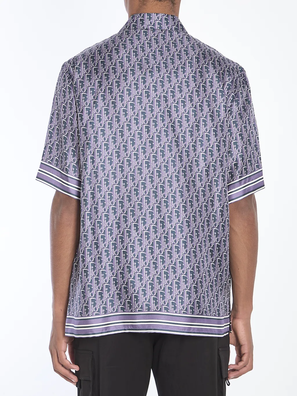 Oblique Pixel Short-Sleeve Shirt