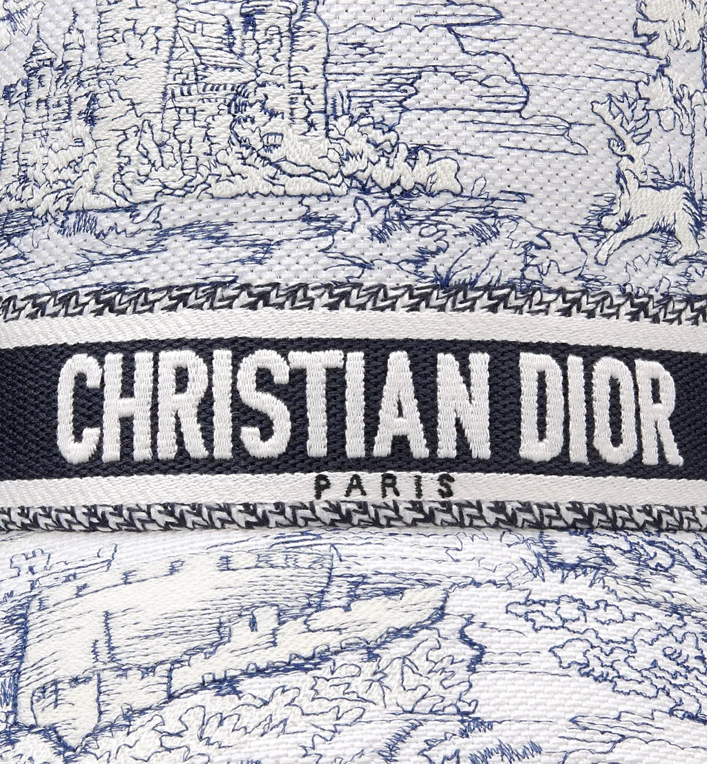D-Bobby Toile De Jouy Scotland Small-Brim Bucket Hat