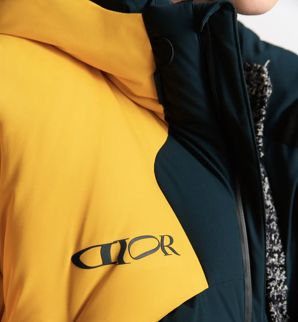 Dior And Descente And Lewis Hamilton Quilted Puffer Ski Jacket