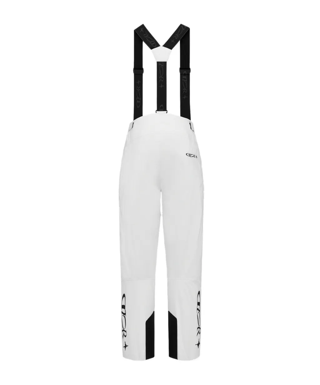 Dior And Descente And Lewis Hamilton Ski Pants With Suspenders