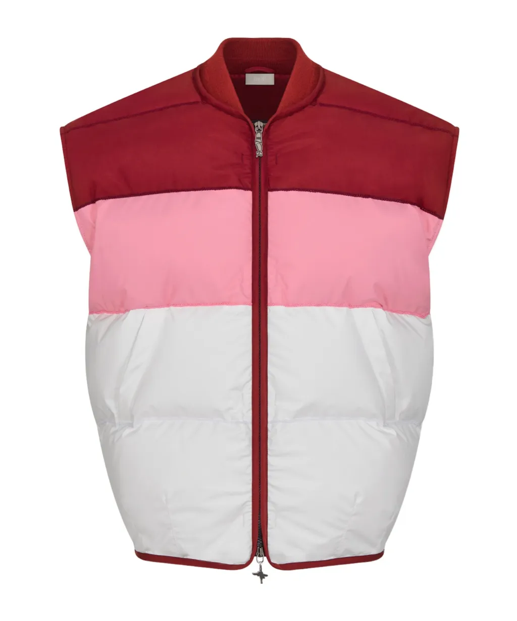 Dior And Lewis Hamilton Puffer Jacket With Removable Sleeves