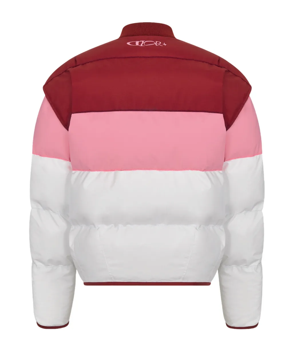 Dior And Lewis Hamilton Puffer Jacket With Removable Sleeves