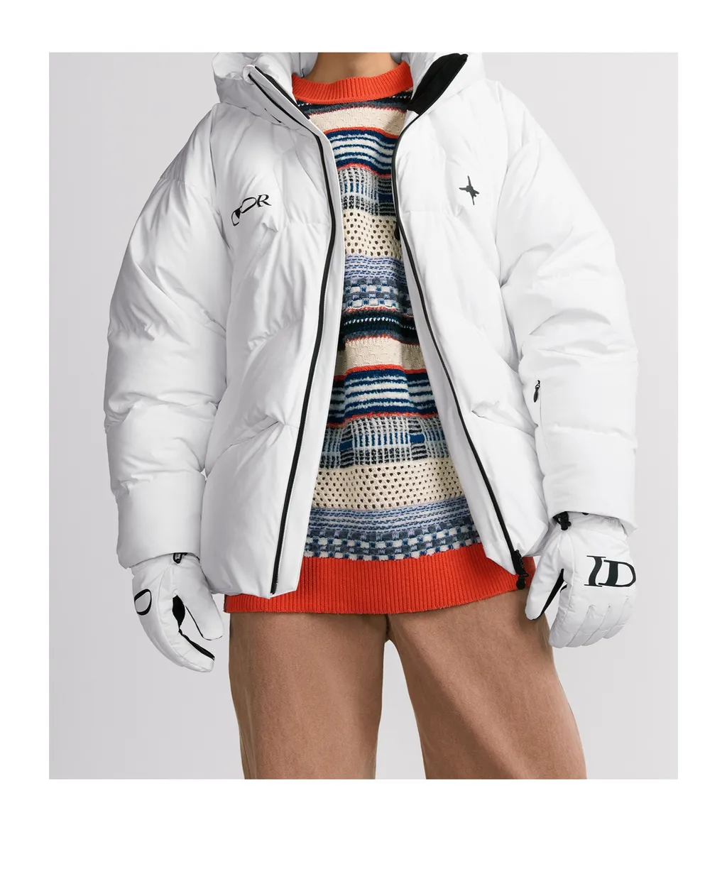 Dior And Descente And Lewis Hamilton Quilted Puffer Ski Jacket