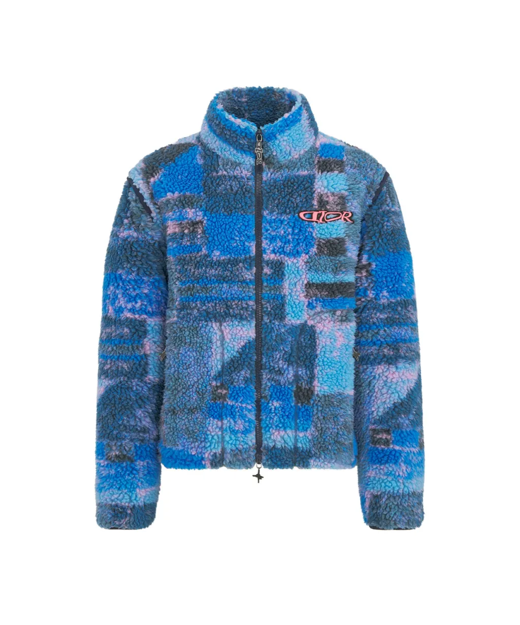 Dior And Lewis Hamilton Zipped Jacket With Removable Sleeves