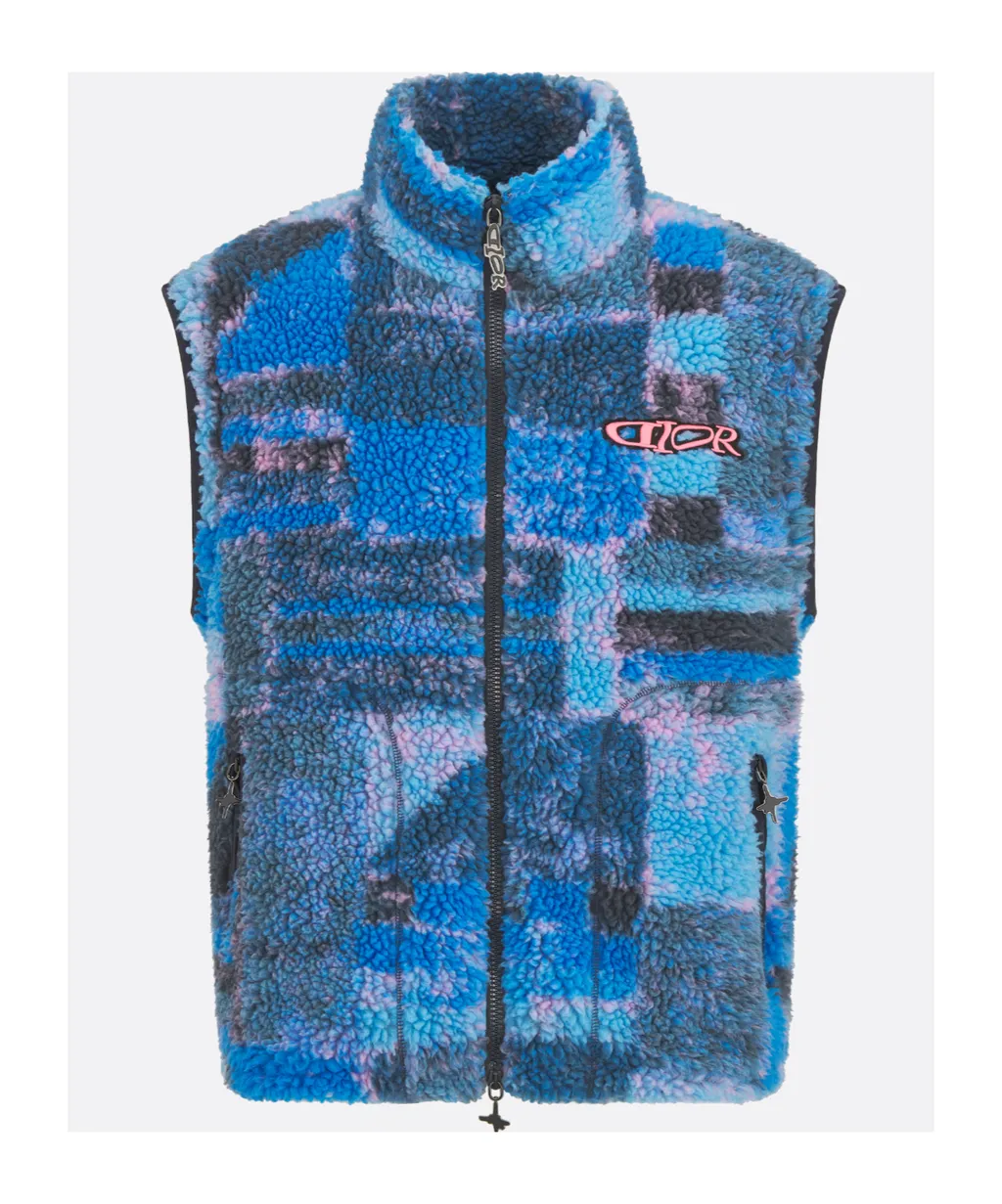 Dior And Lewis Hamilton Zipped Jacket With Removable Sleeves