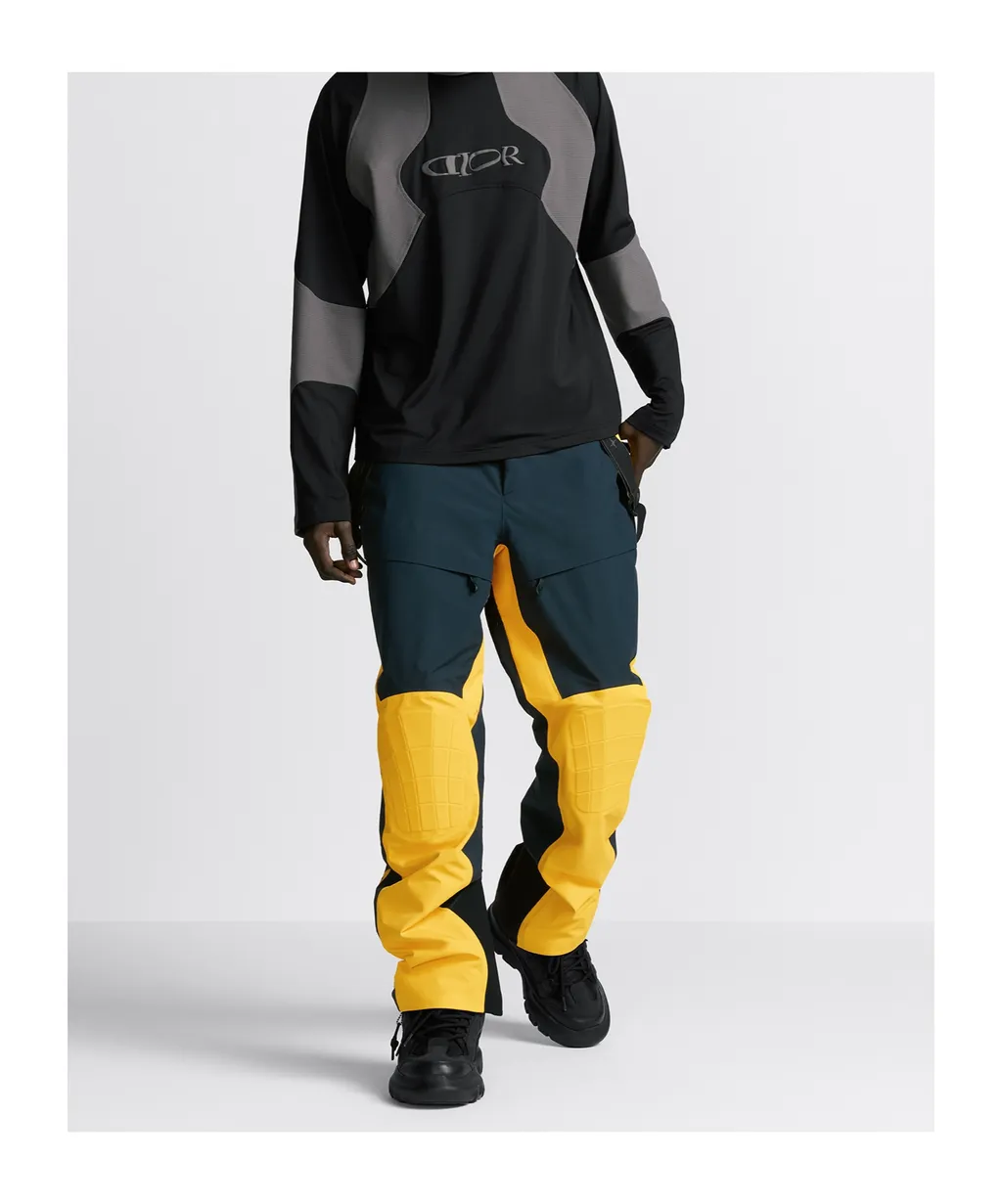 Dior And Descente And Lewis Hamilton Ski Pants With Suspenders
