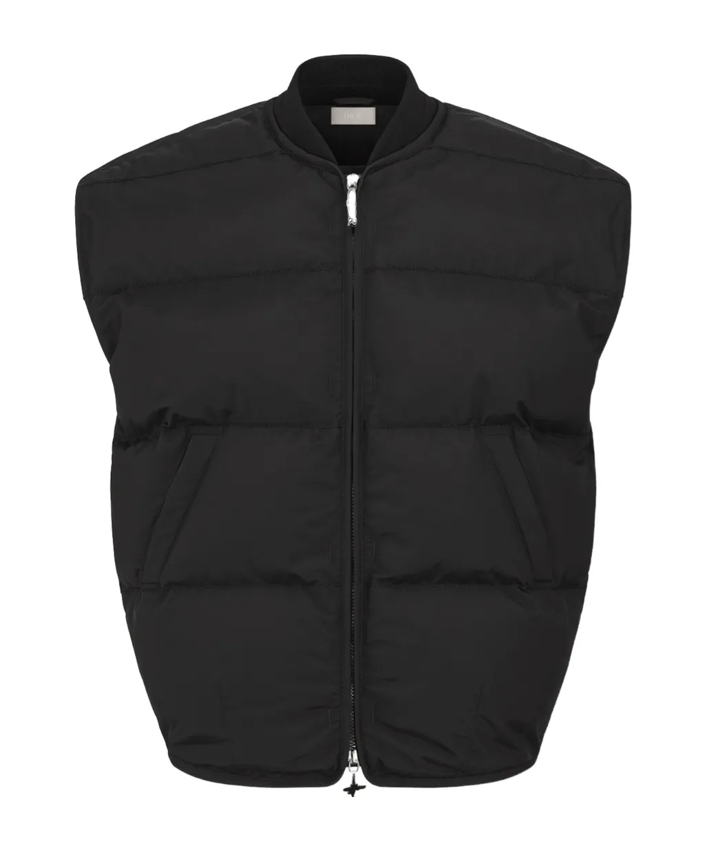 Dior And Lewis Hamilton Puffer Jacket With Removable Sleeves