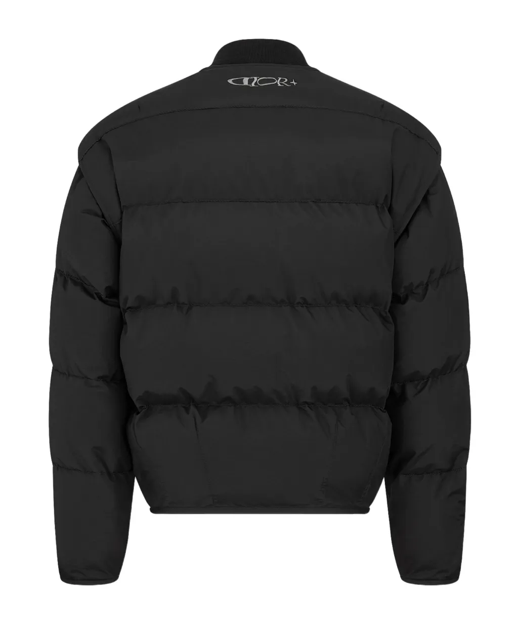 Dior And Lewis Hamilton Puffer Jacket With Removable Sleeves