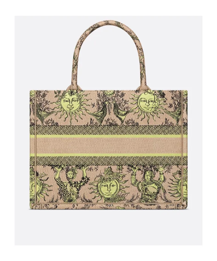 Medium Dioriviera Dior Book Tote Handbag