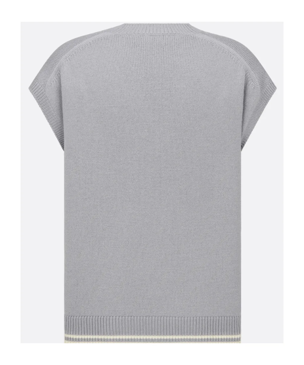 Logo Wool Vest