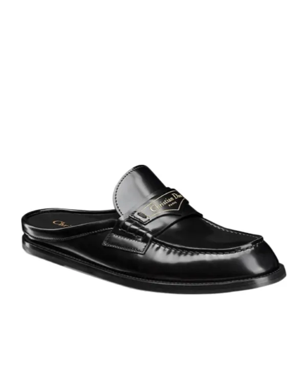 Boy Logo Detailed Slip-On Mules