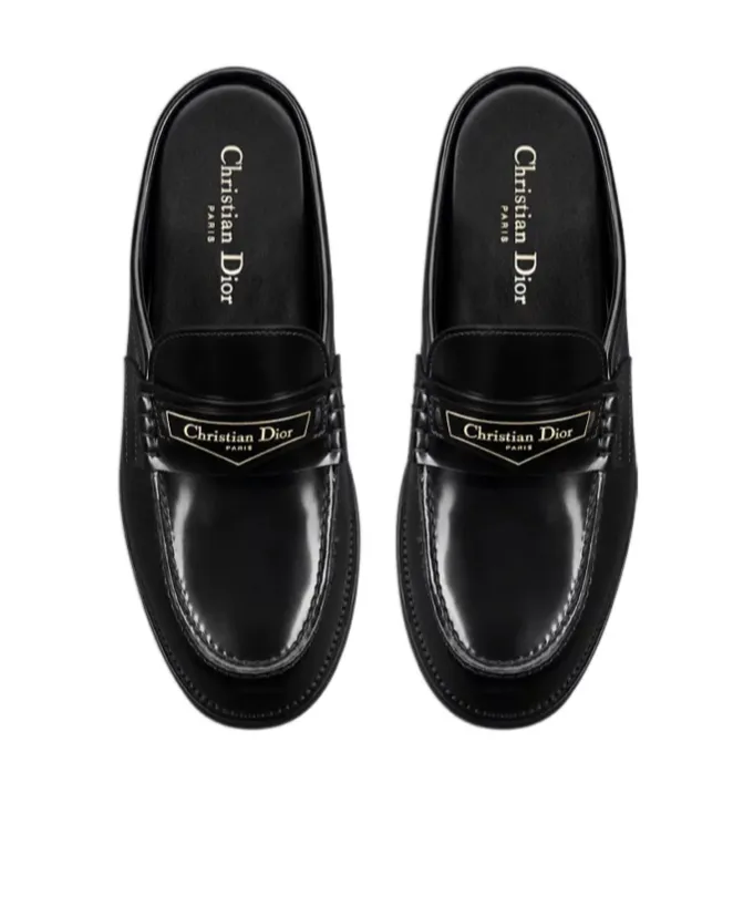 Boy Logo Detailed Slip-On Mules