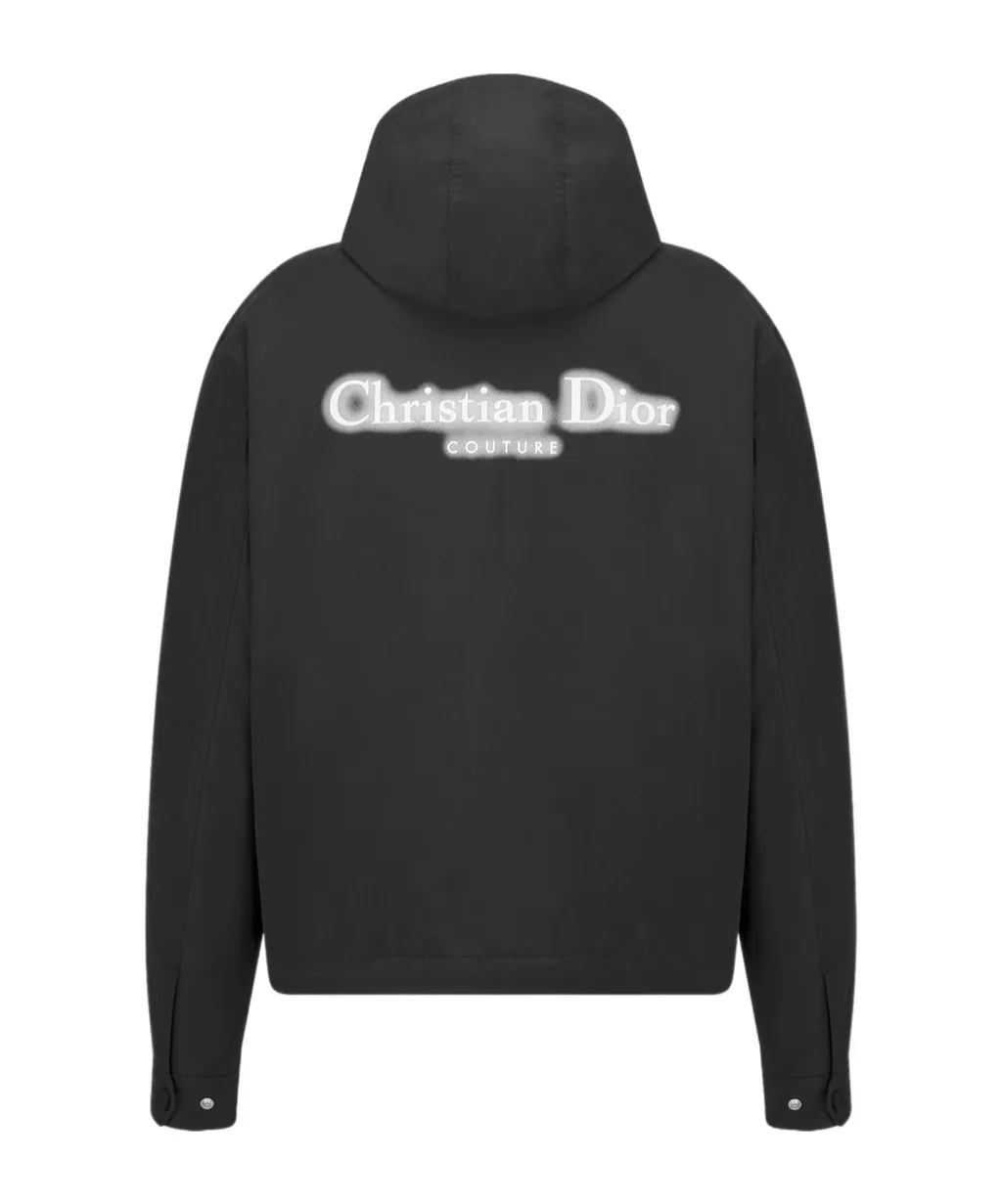 Logo Printed Long-Sleeved Jacket