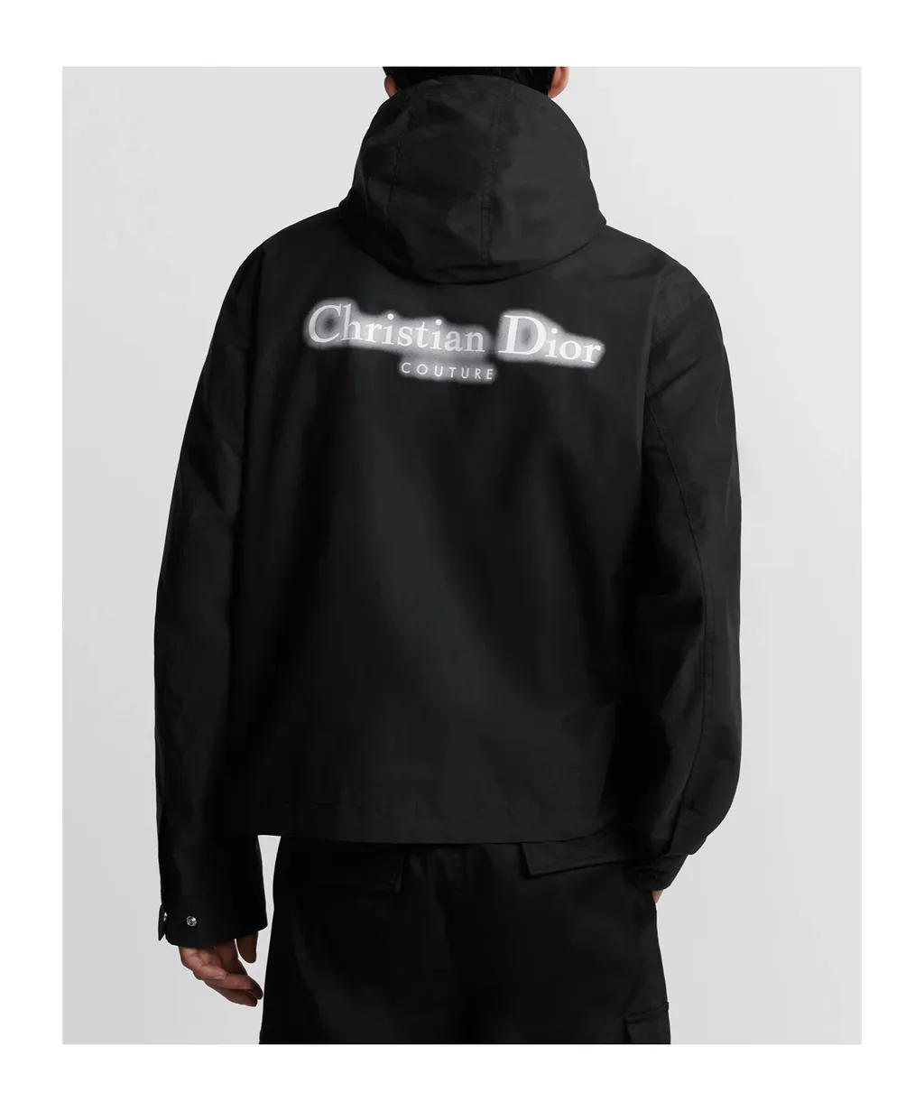 Logo Printed Long-Sleeved Jacket