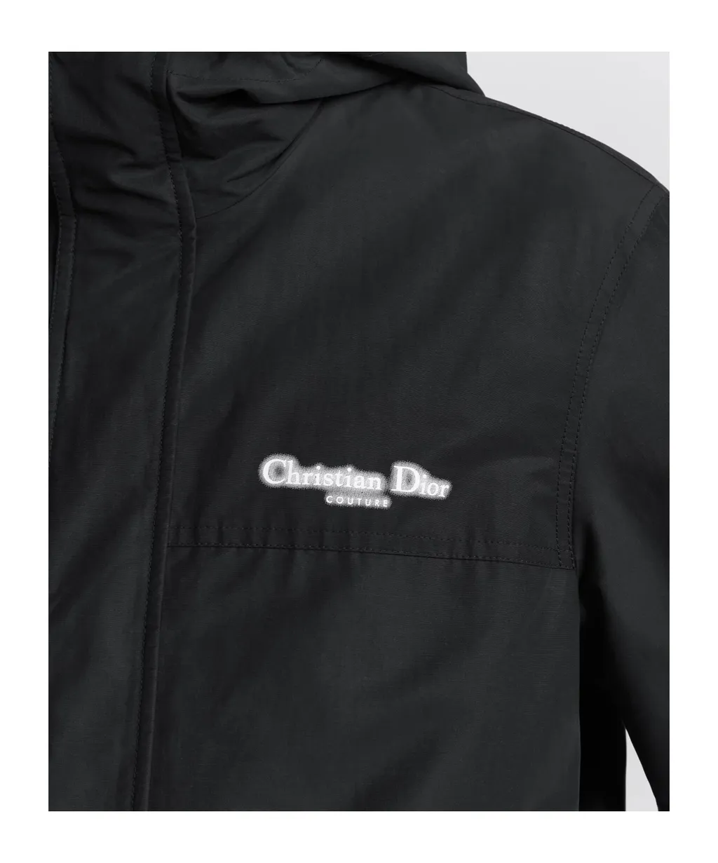 Logo Printed Long-Sleeved Jacket