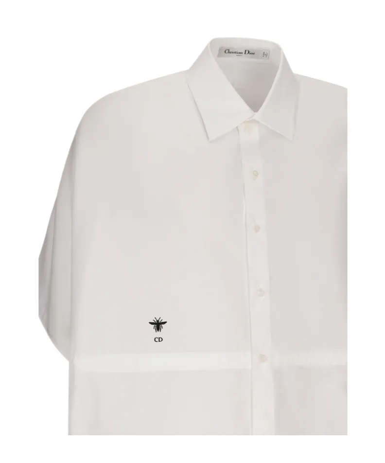 Point-Neck Shirt