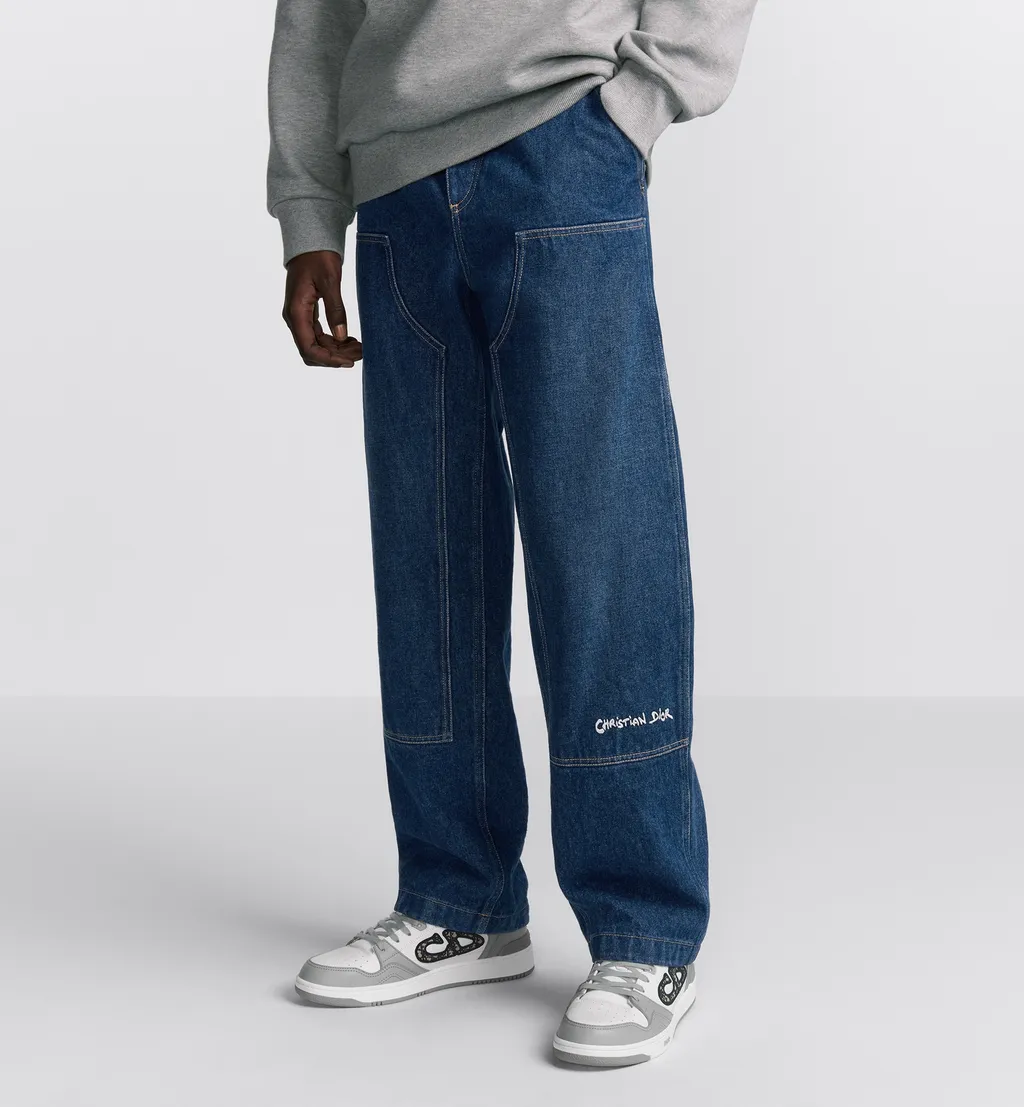 Christian Dior Tag Carpenter Jeans