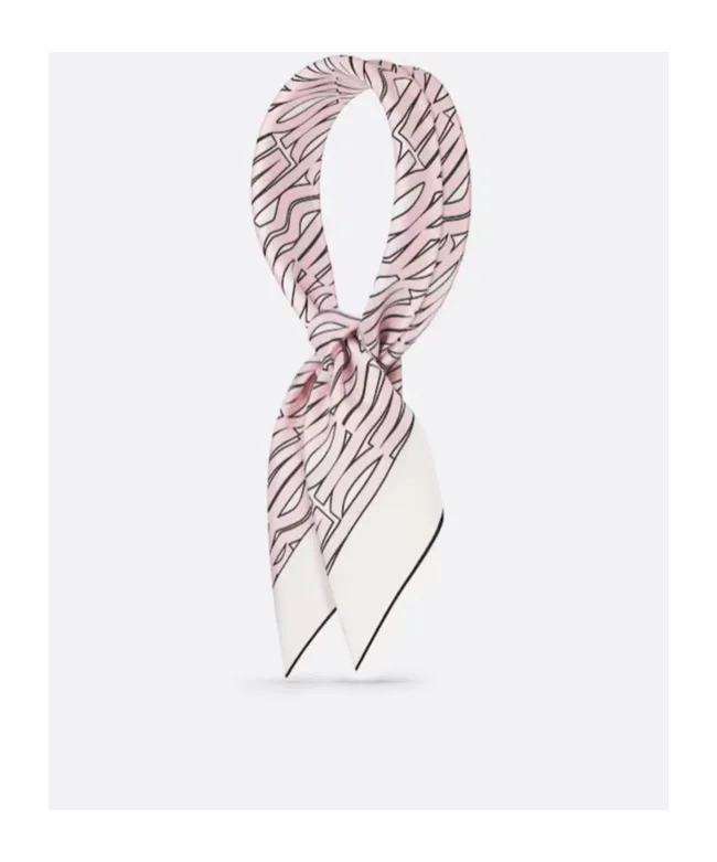 Miss Dior Allover 90 Square Scarf
