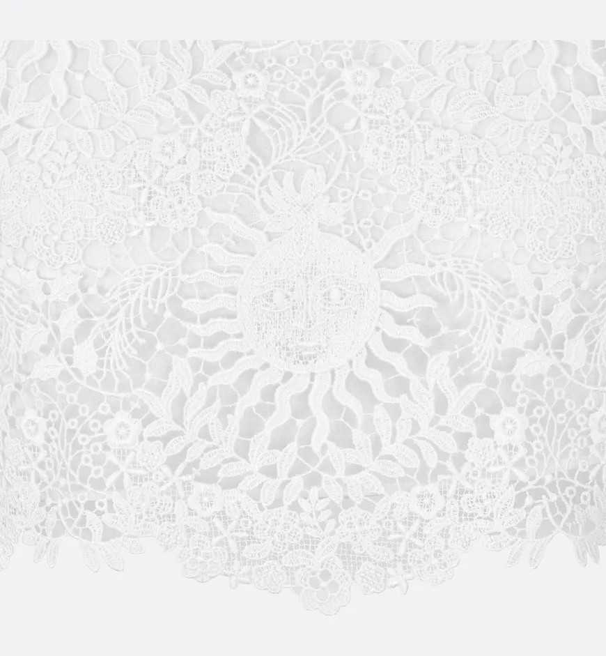 Lace Detailed Cropped Top