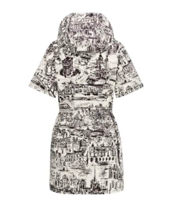 Short Hooded Dress
