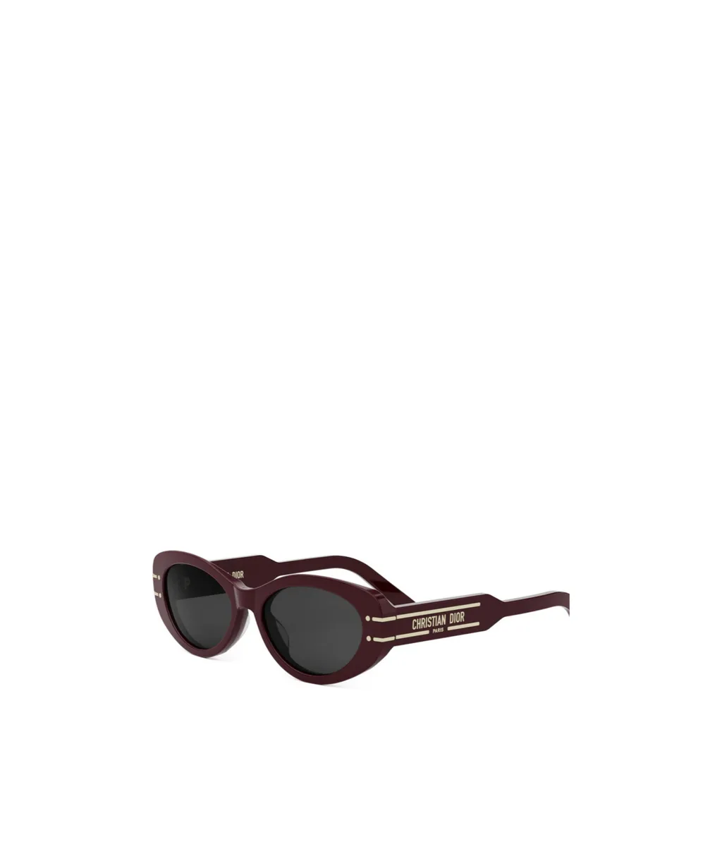 Oval-Frame Sunglasses