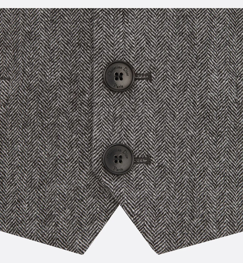 Button Wool Vest