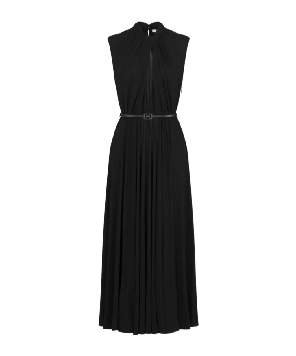 Flared Long Dress
