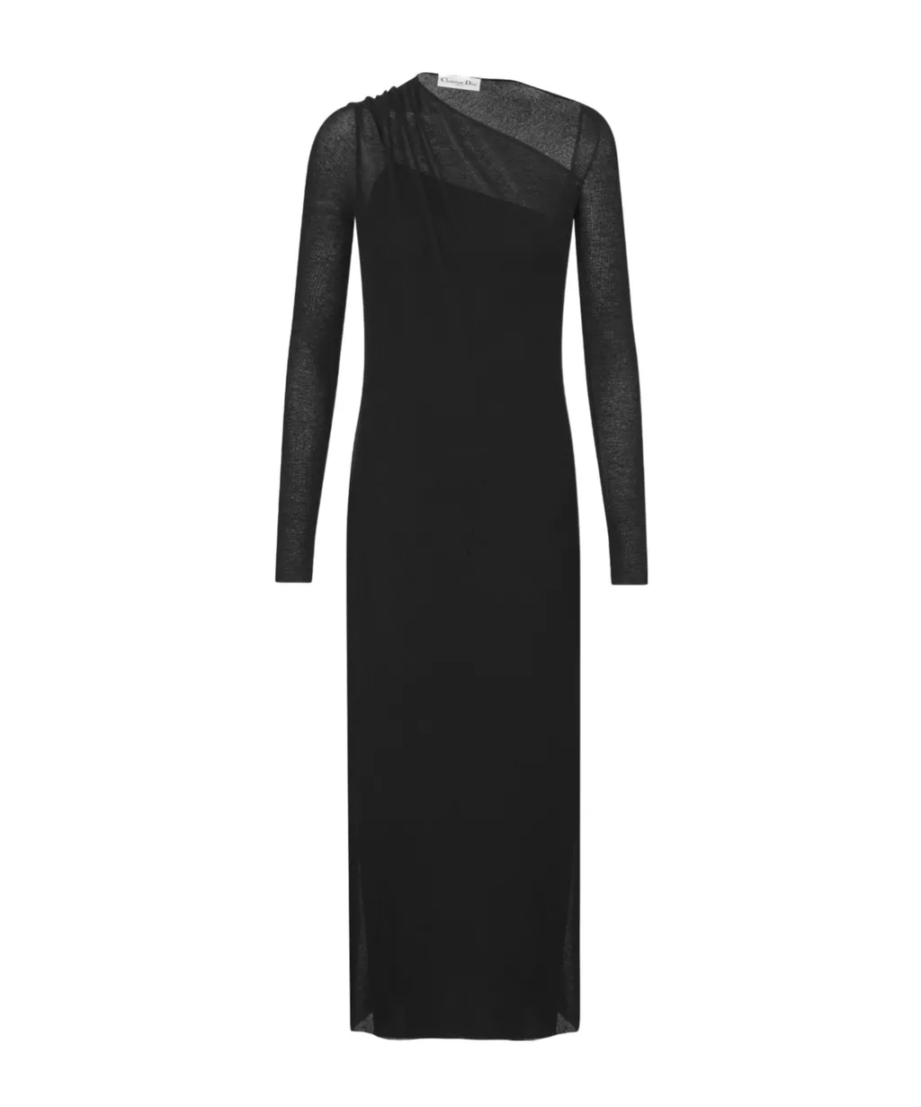 Asymmetric Mid-Length Dress