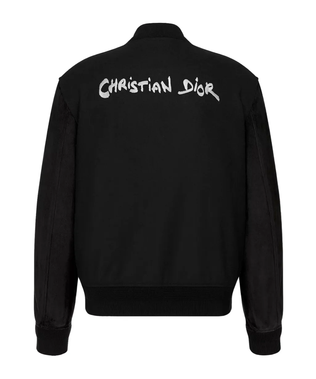 Christian Dior Tag Varsity Jacket