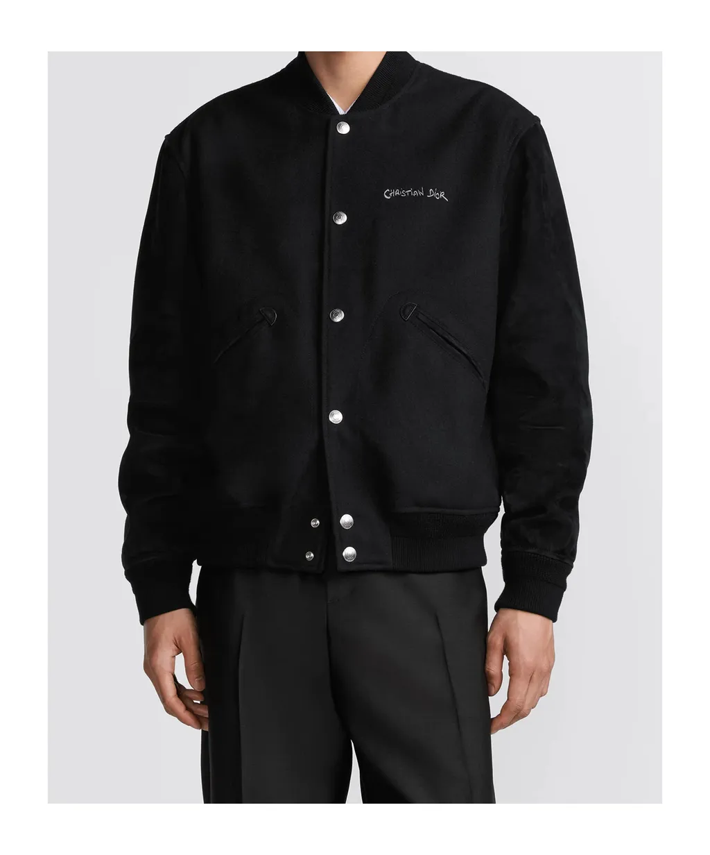 Christian Dior Tag Varsity Jacket