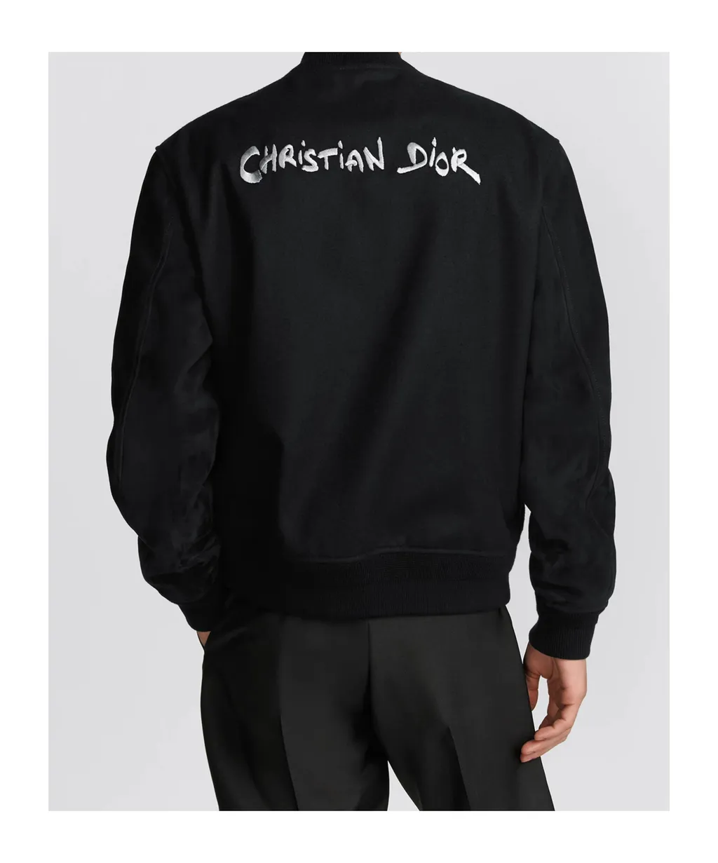 Christian Dior Tag Varsity Jacket