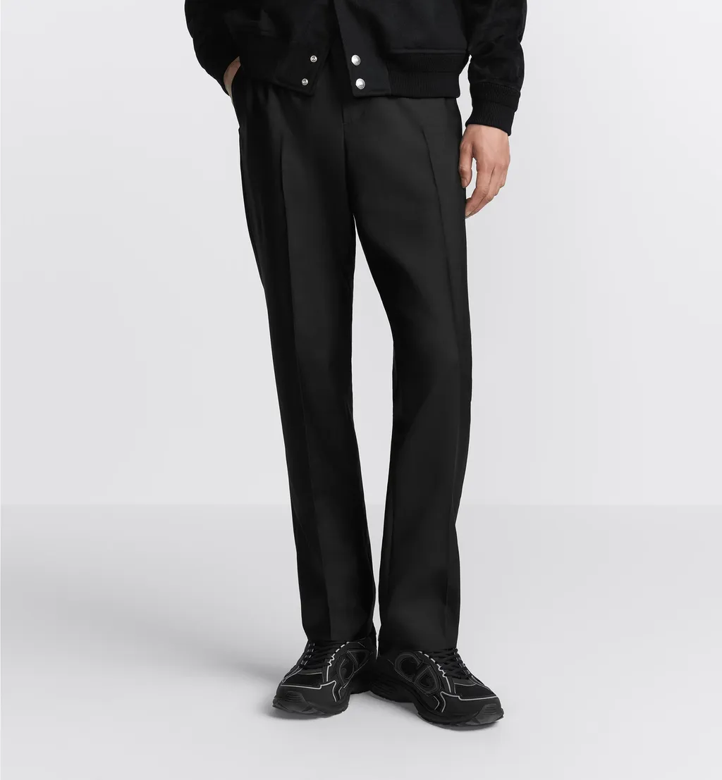 High Waist Straight Leg Pants