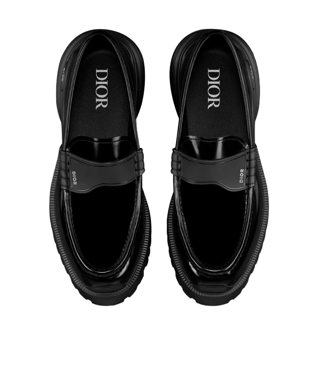 Logo Debossed Slip-On Loafers