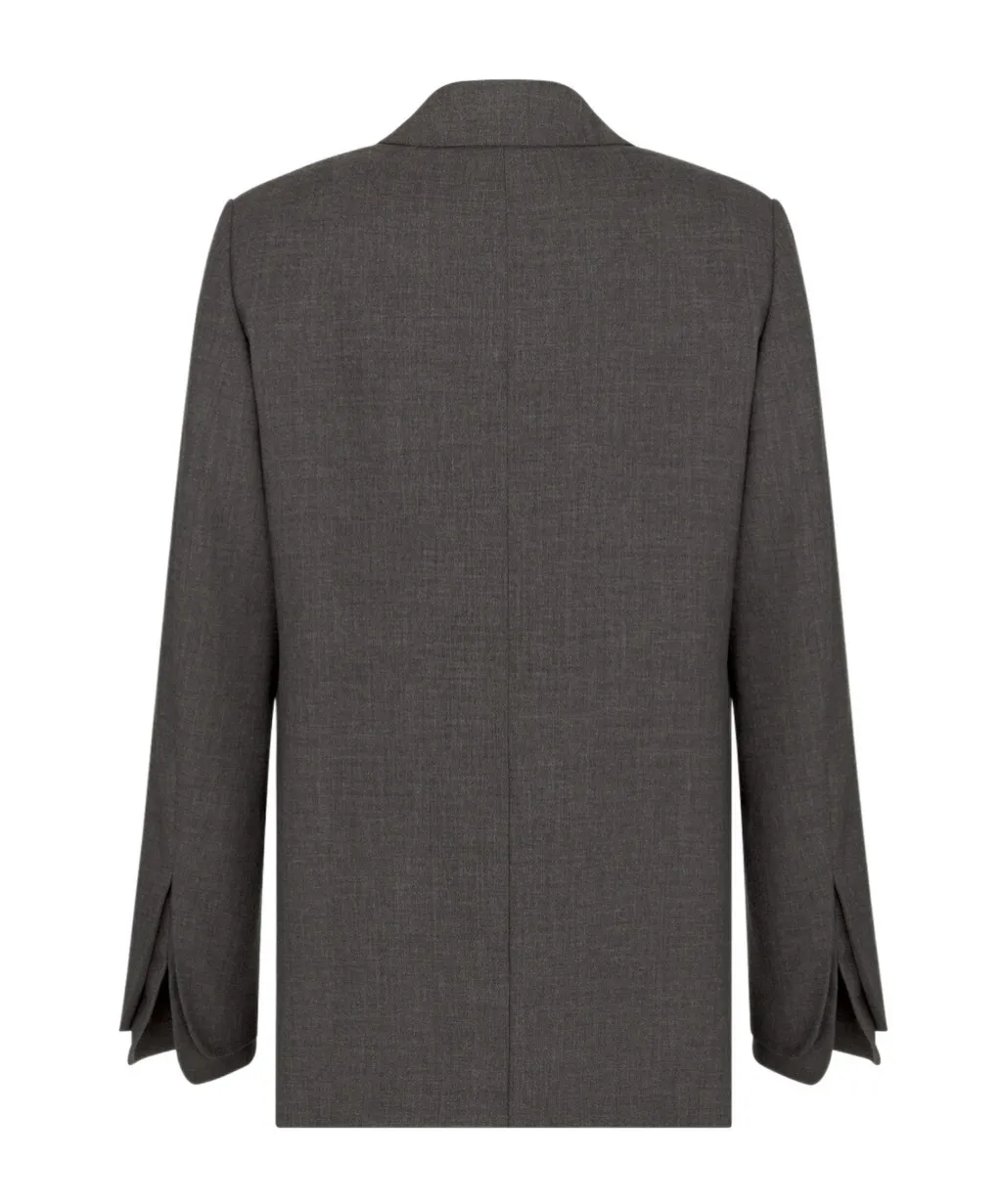 Jacket With Collar Appliqué