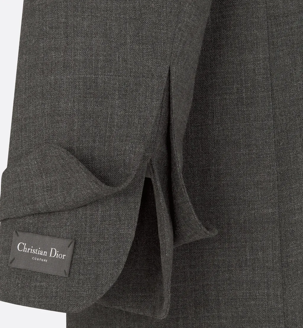 Jacket With Collar Appliqué