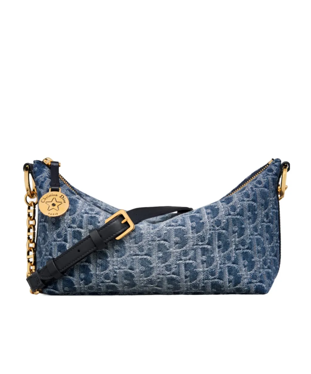 Diorstar Hobo Bag With Chain