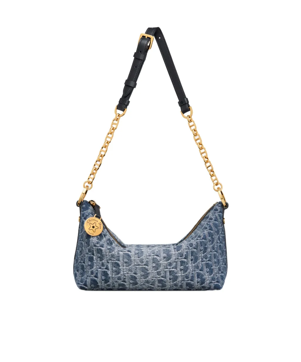 Diorstar Hobo Bag With Chain