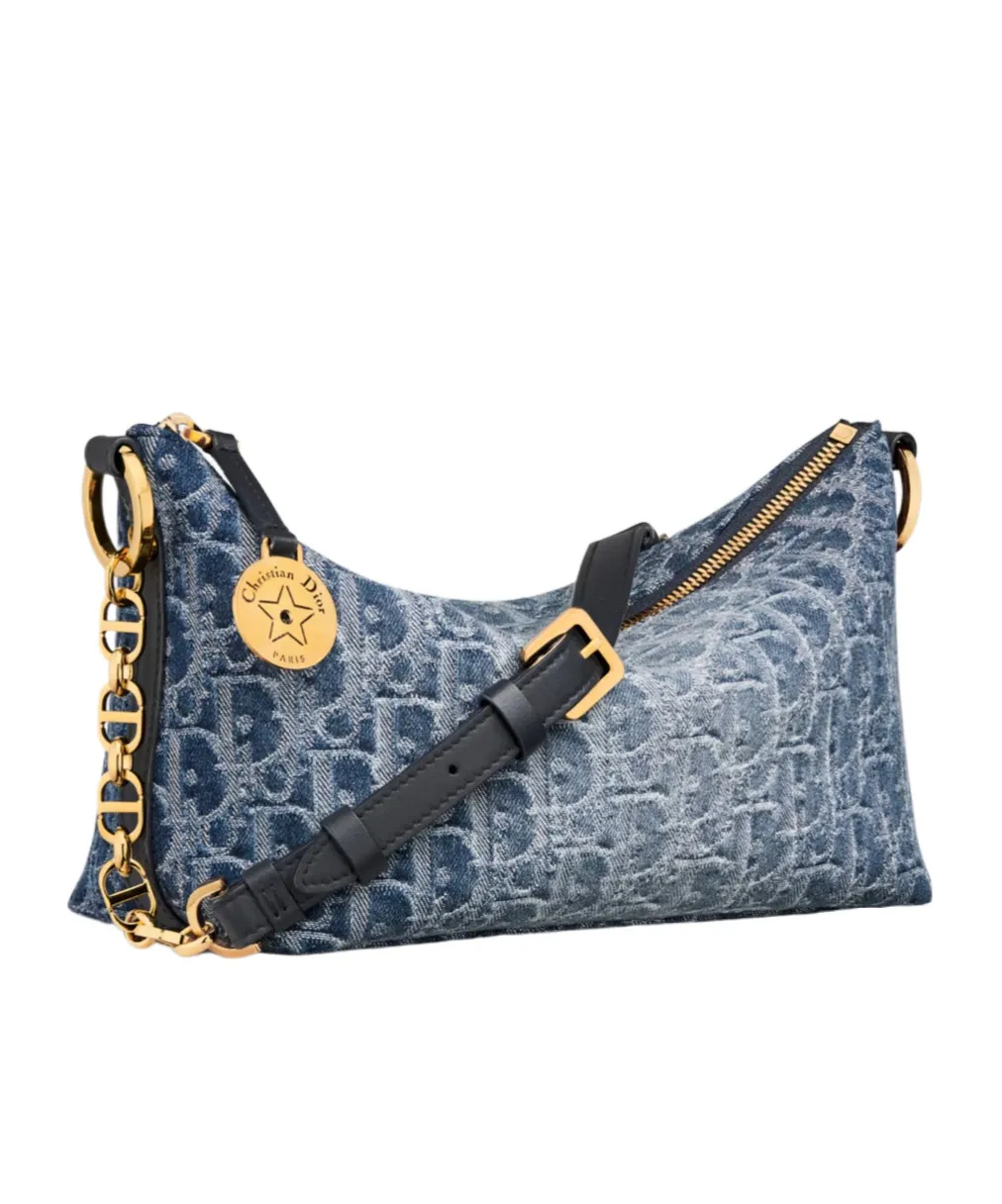 Diorstar Hobo Bag With Chain